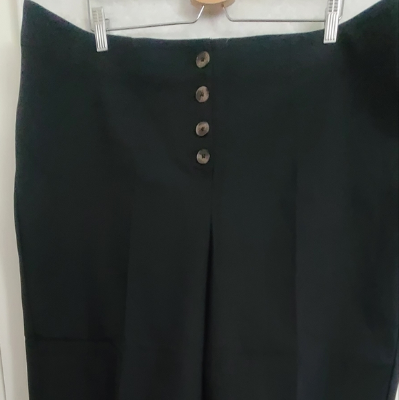 COPY - Loft Plus black wide leg trousers - Picture 2 of 4